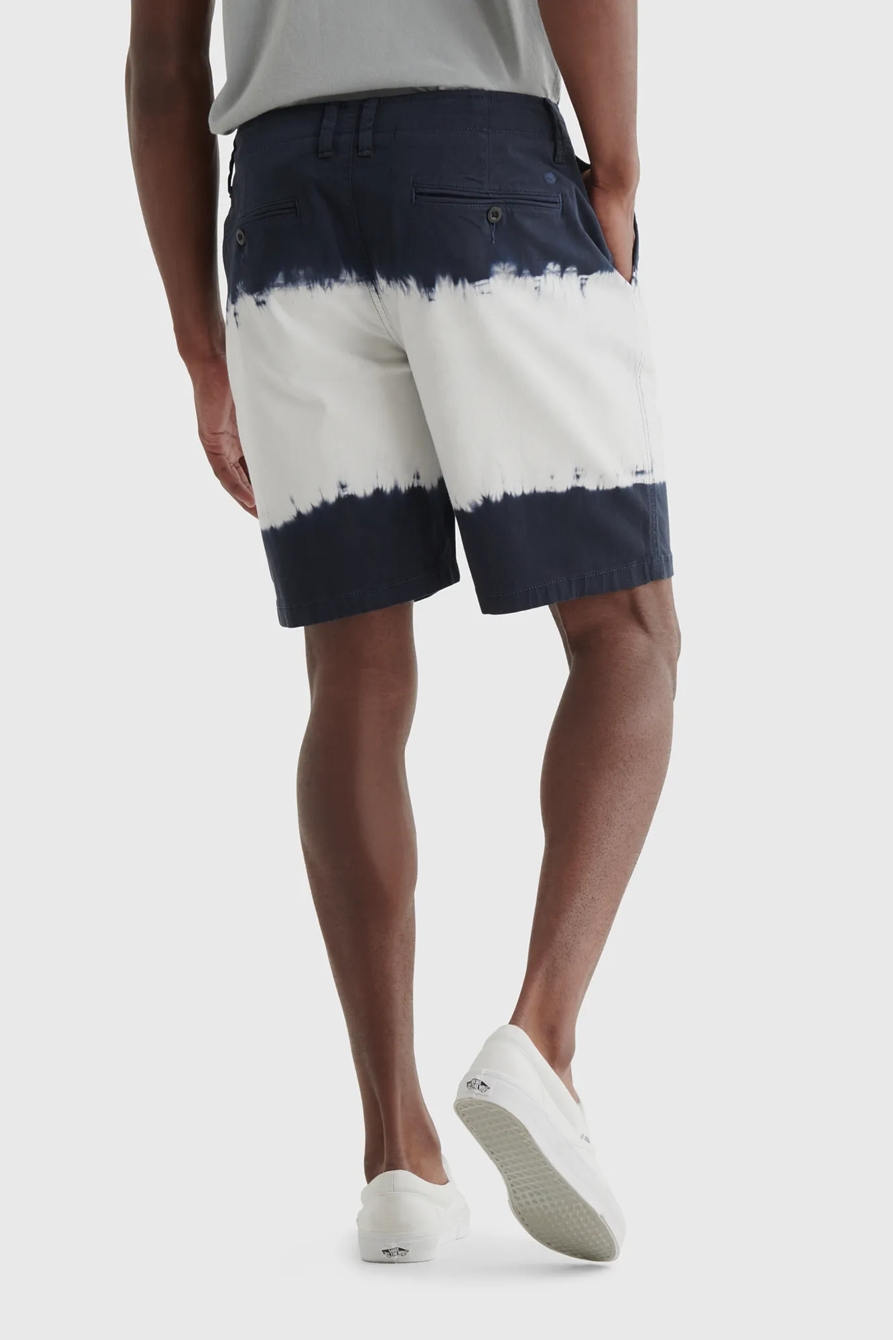STRETCH TIE DYE FLAT FRONT SHORT, image 5