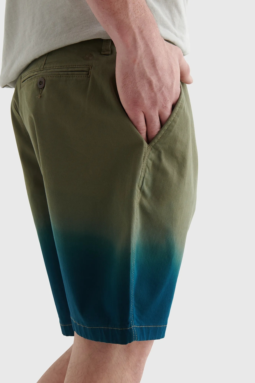 STRETCH DIP DYE FLAT FRONT SHORT, image 4