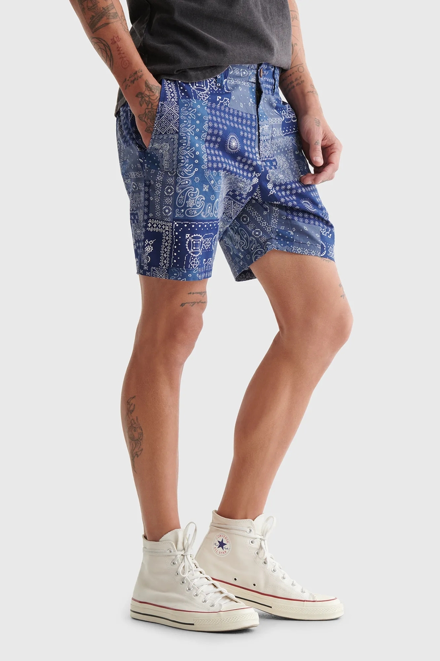 BANDANA FLAT FRONT SHORT, image 3