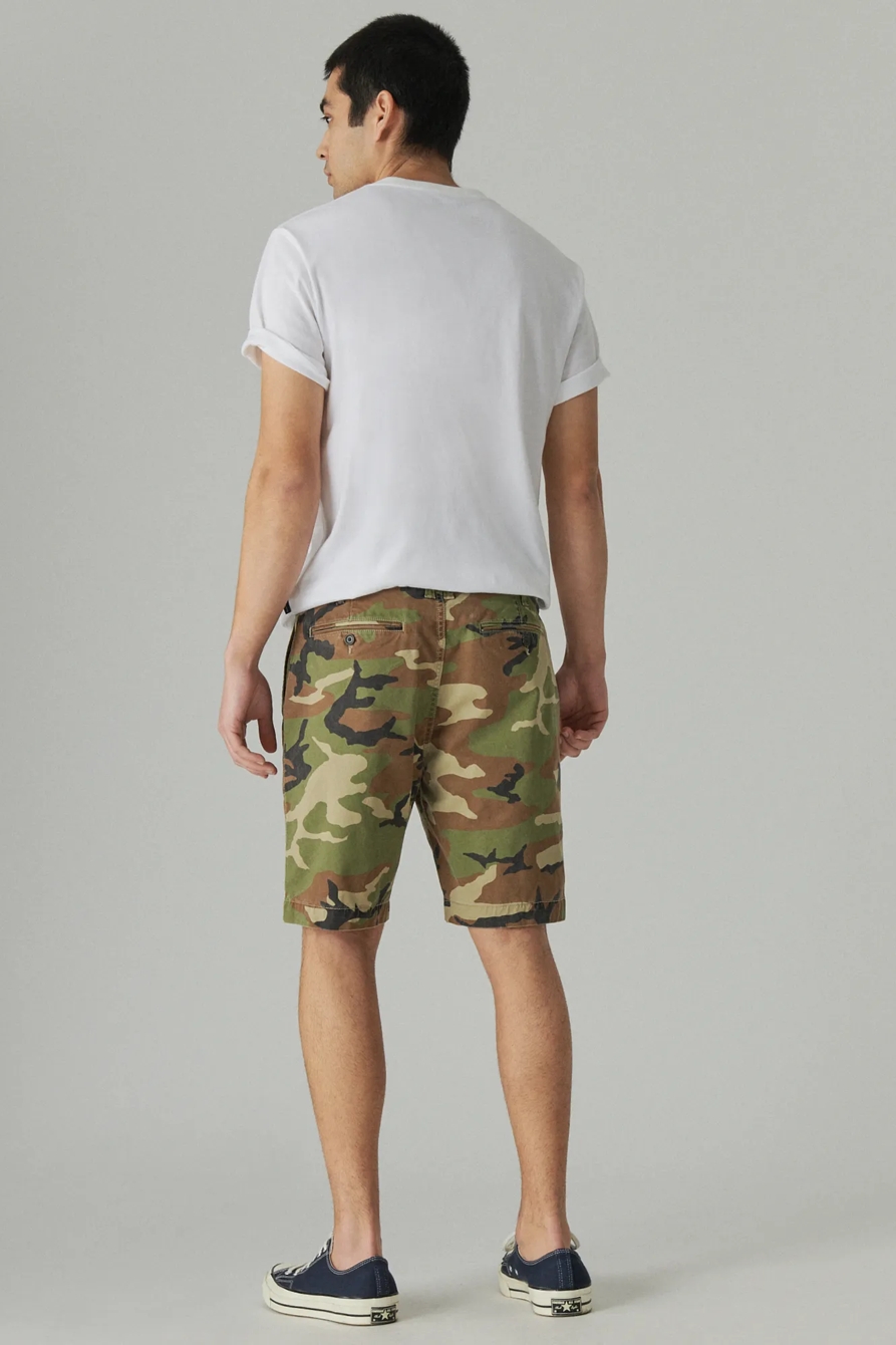 9" STRETCH TWILL FLAT FRONT SHORT, image 3