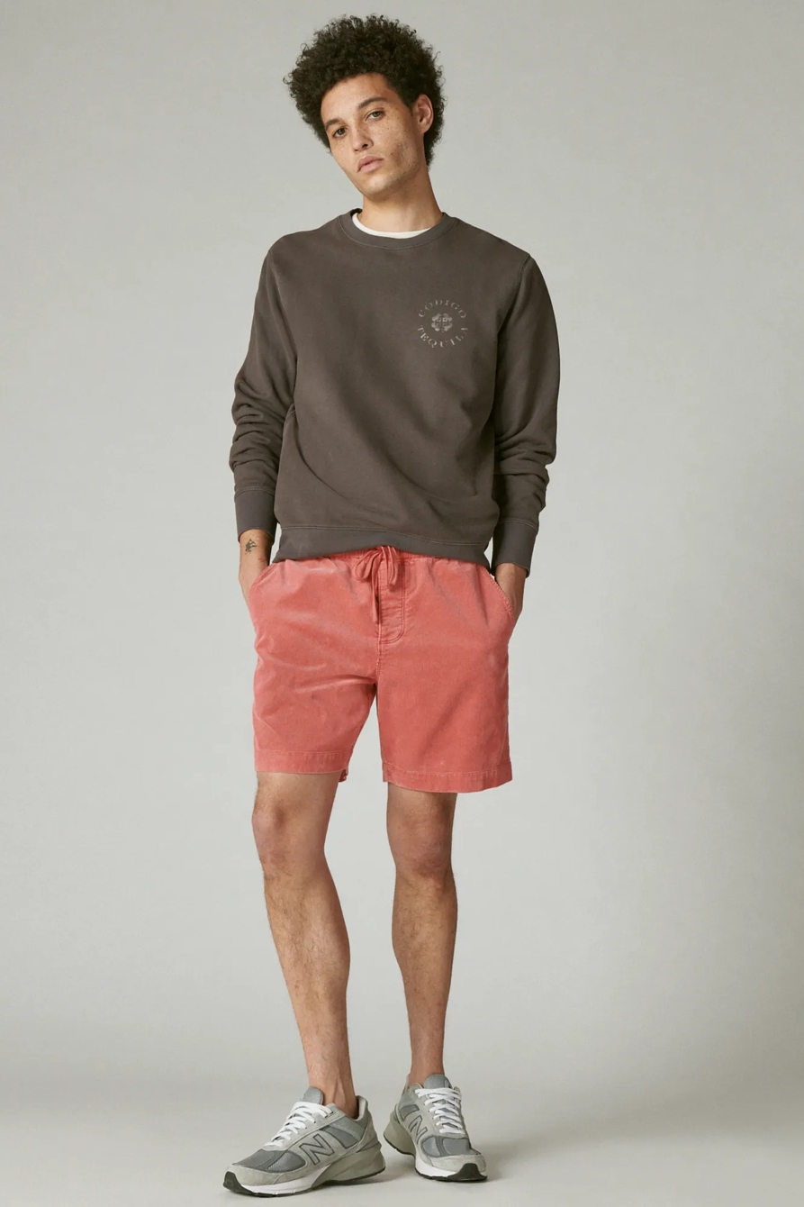 7" PULL UP CORDUROY SHORT, image 1