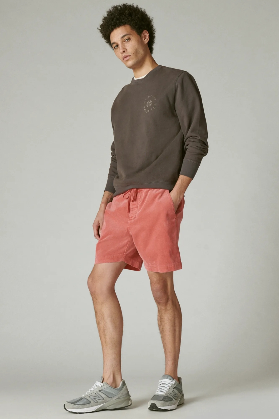 7" PULL UP CORDUROY SHORT, image 2