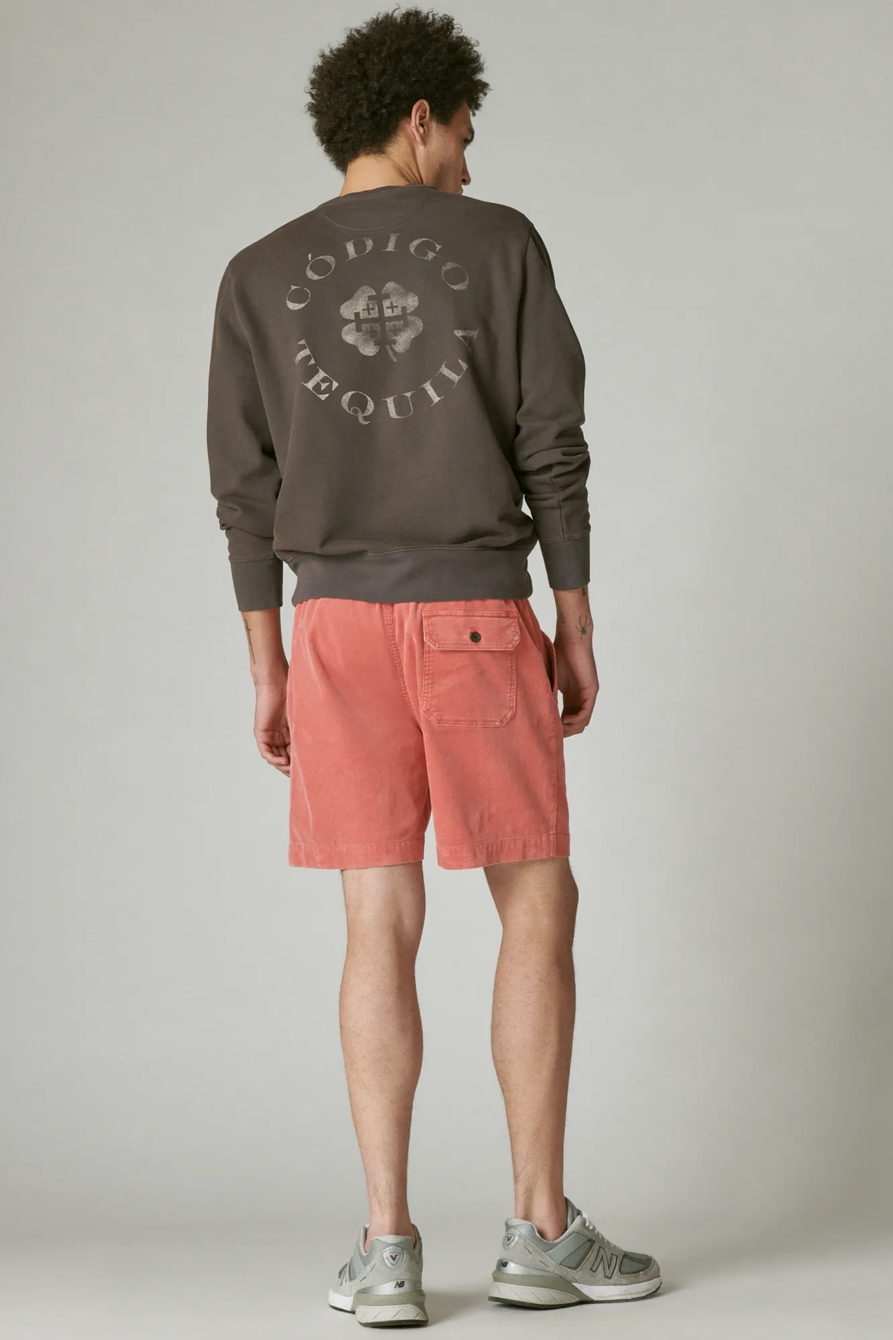 7" PULL UP CORDUROY SHORT, image 3