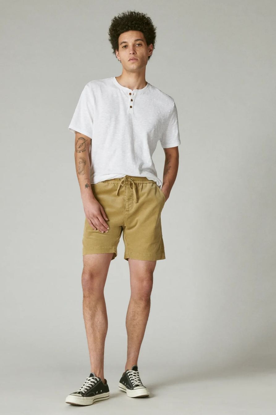 7" PULL UP CORDUROY SHORT, image 1