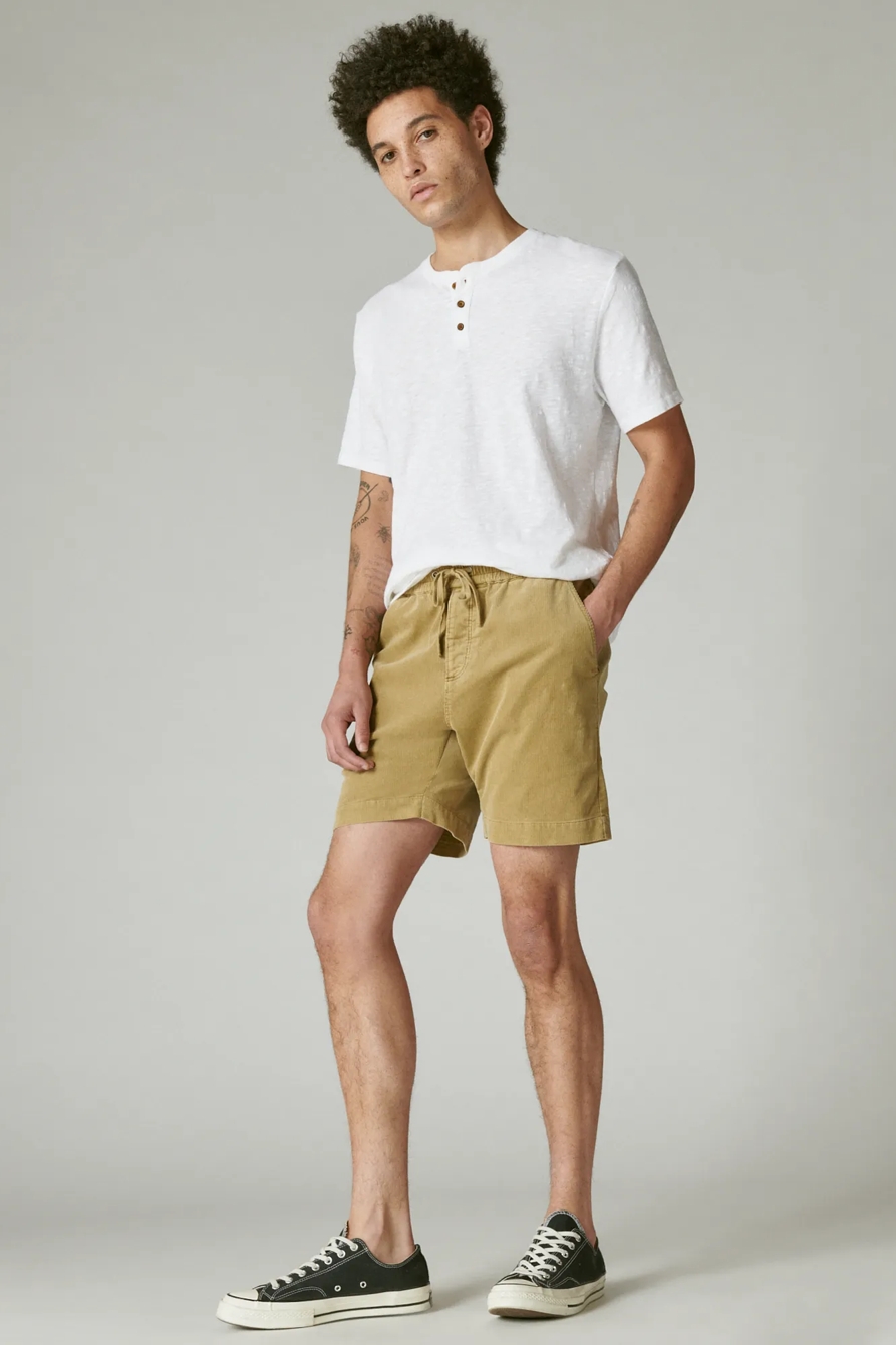 7" PULL UP CORDUROY SHORT, image 2