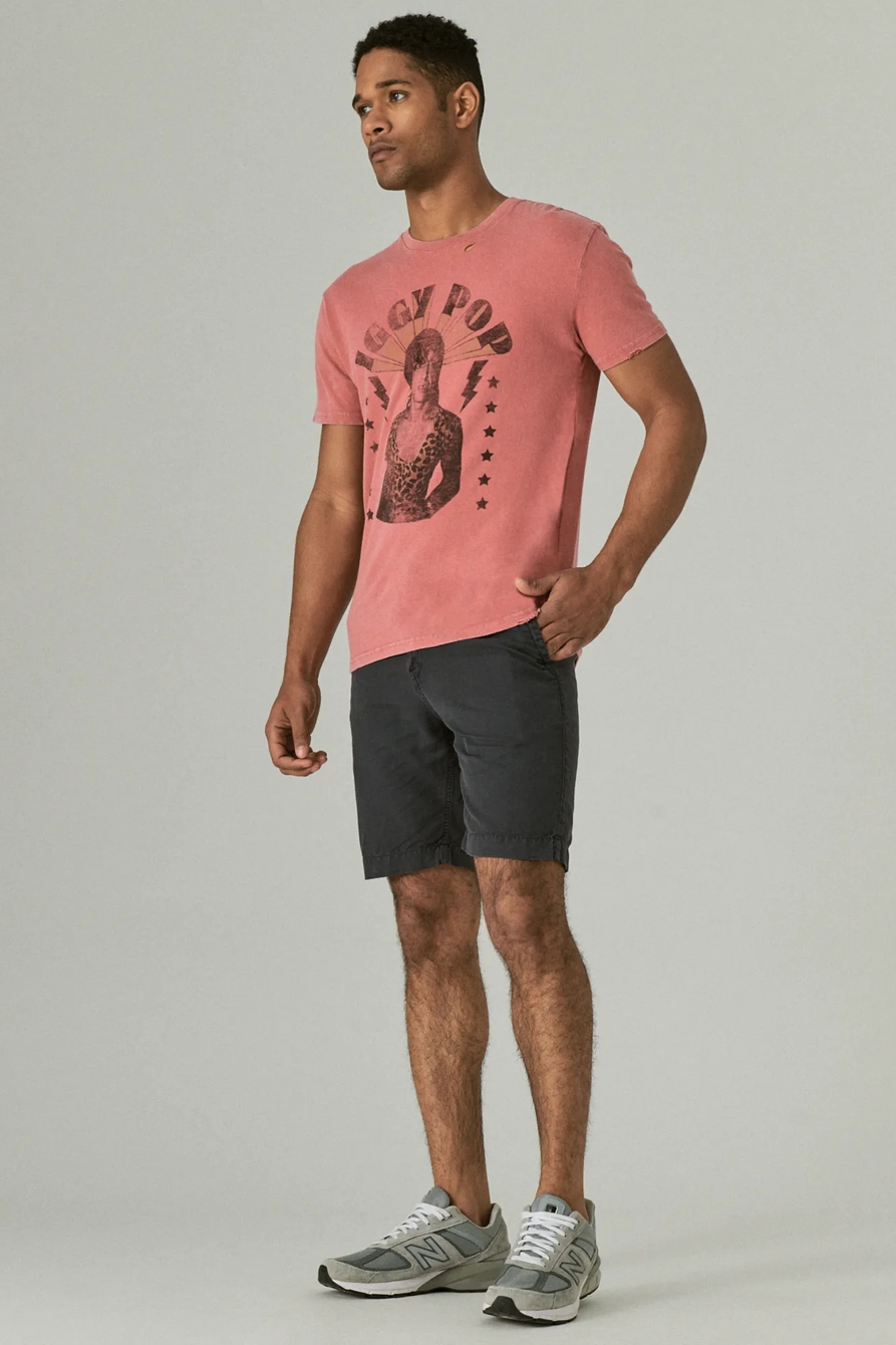 9" LAGUNA LINEN FLAT FRONT SHORT, image 2