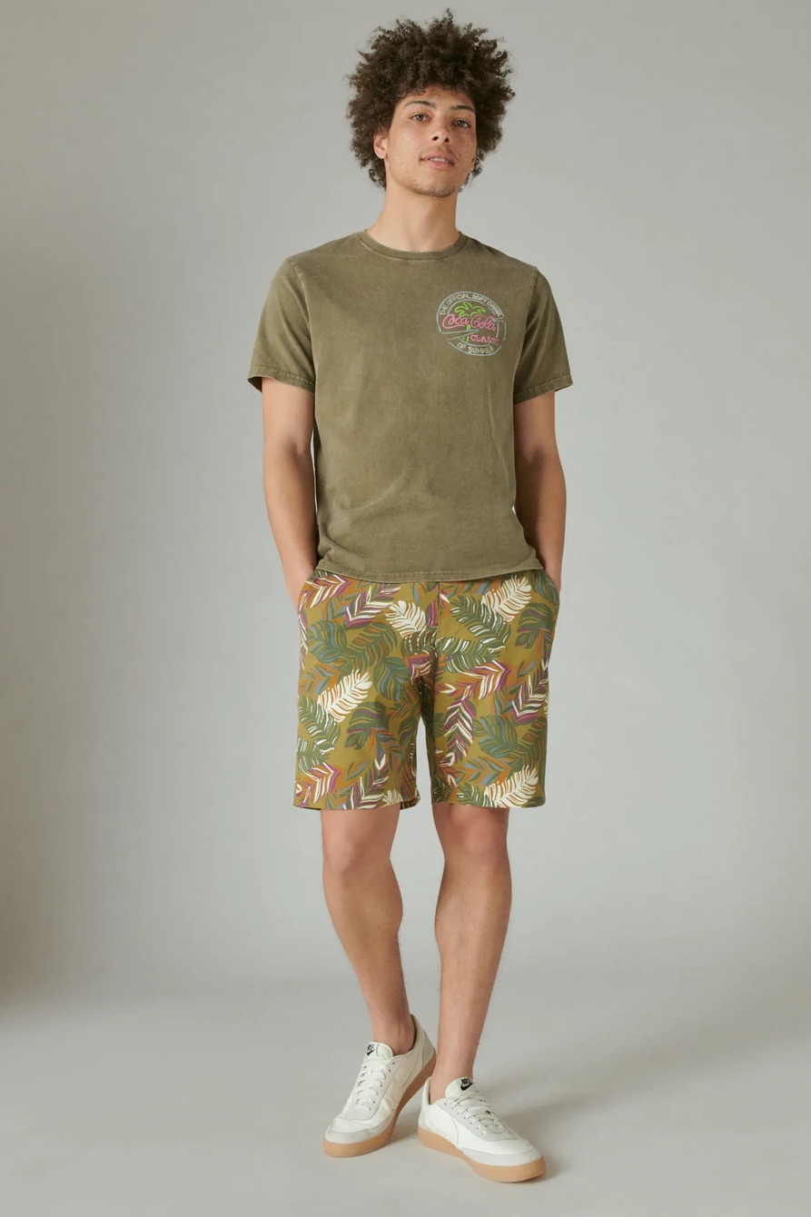 TROPICAL PRINT HYBRID 8" SHORT, image 2