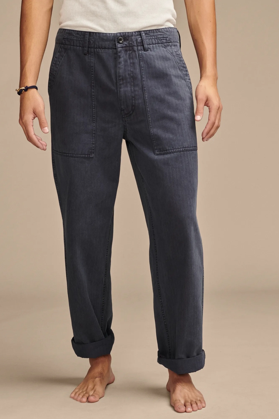 HERRINGBONE UTILITY PANT, image 3