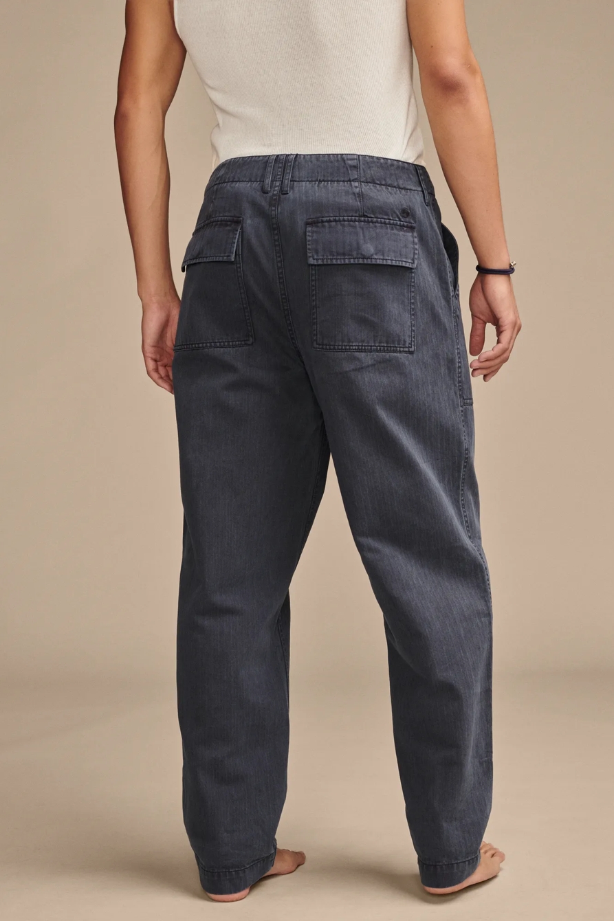 HERRINGBONE UTILITY PANT, image 4
