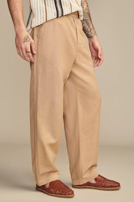 LINEN PULL ON PANT, image 3