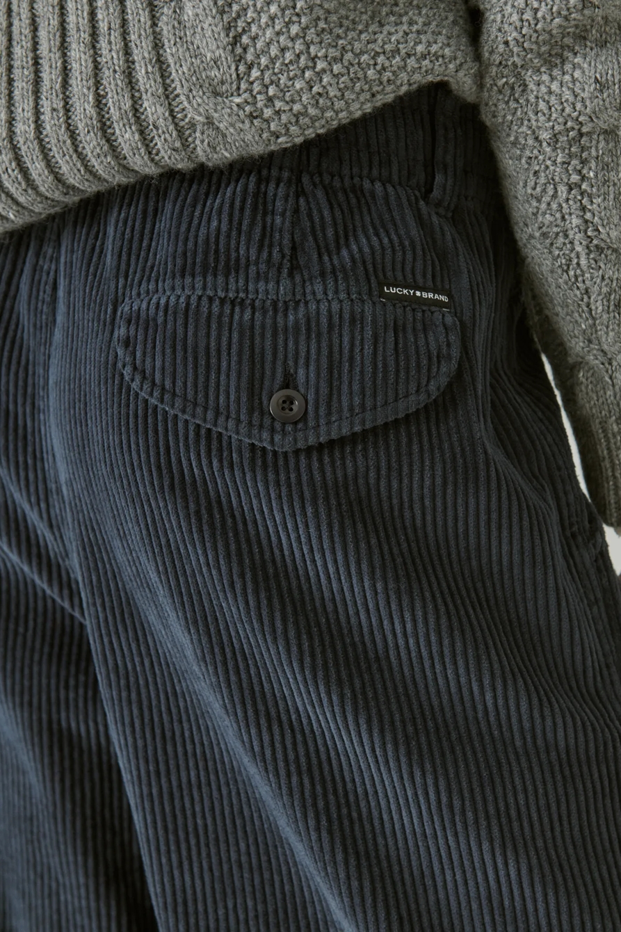 WIDE WALE CORDUROY PULL-UP PANT, image 4
