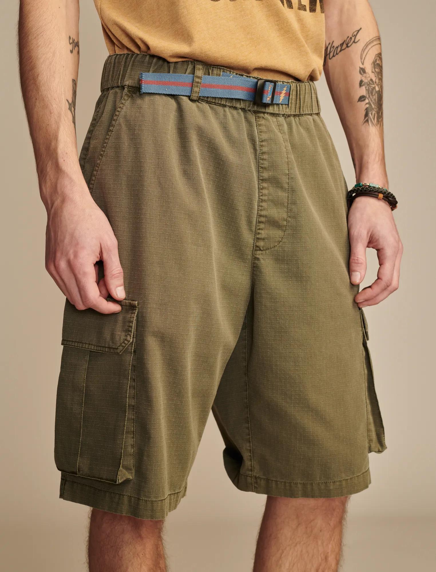 ★送料・関税込★BOHEMSEO★BELTED SHORTS OBLIQUE