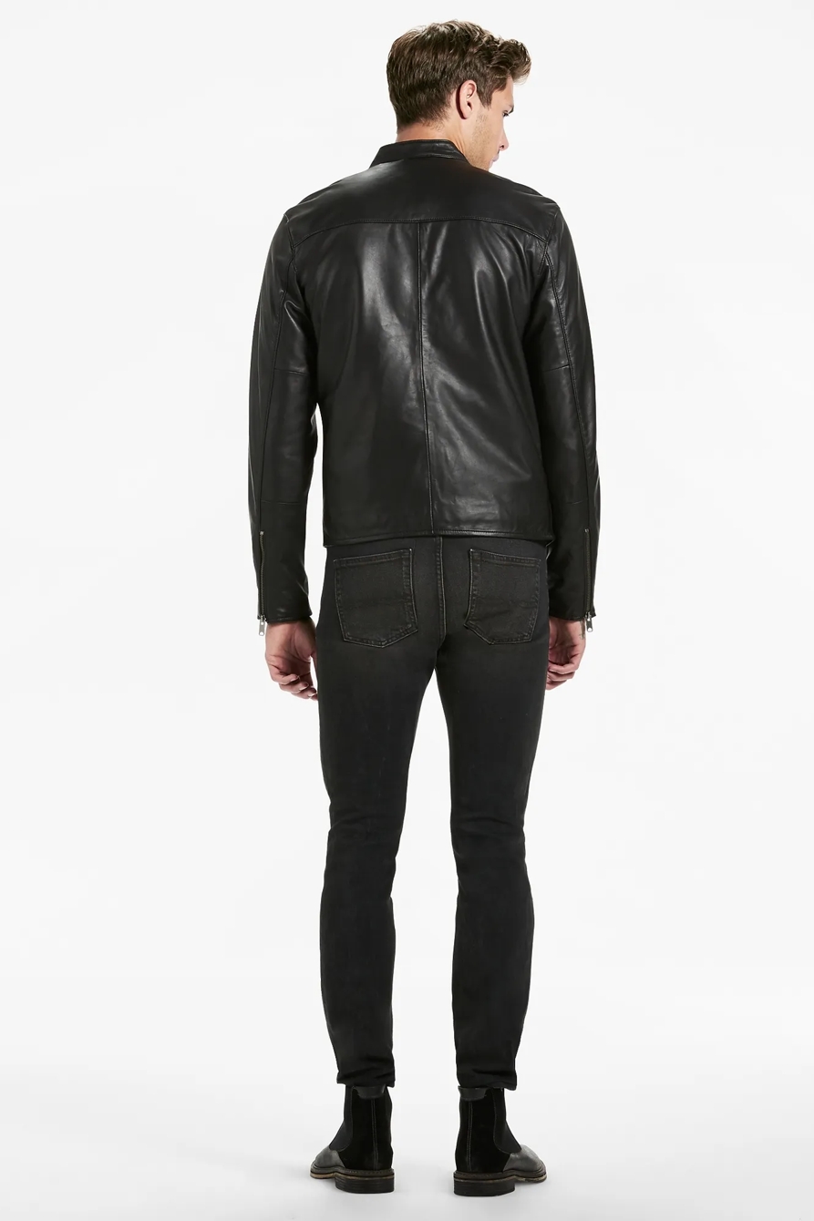 CLEAN BONNEVILLE LEATHER JACKET, image 3
