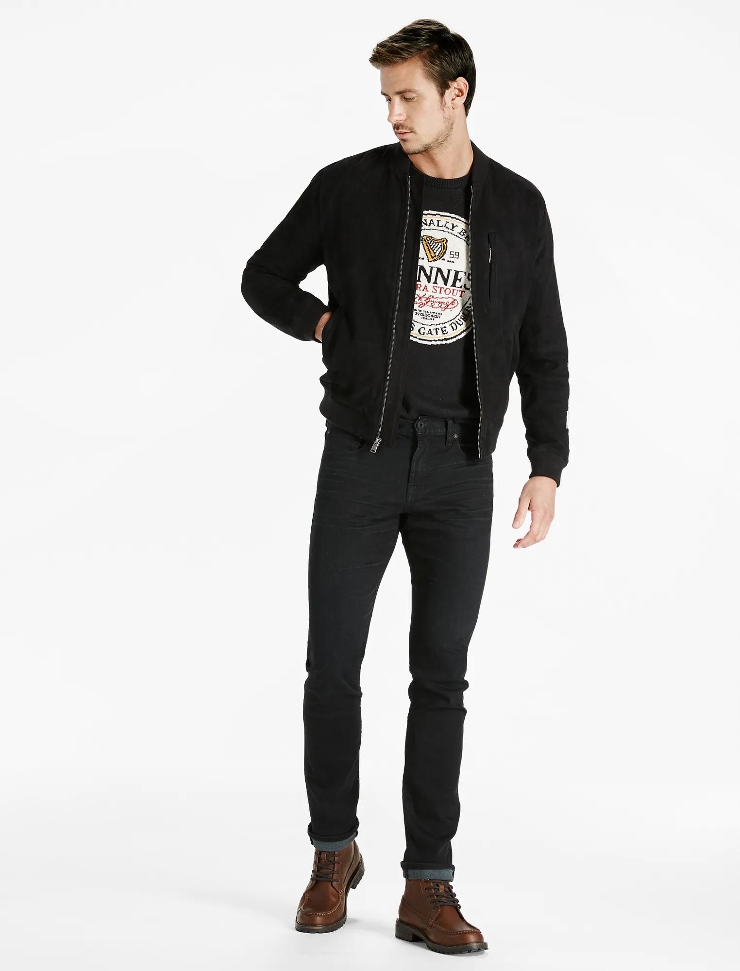 Suede Bomber Jacket, image 2