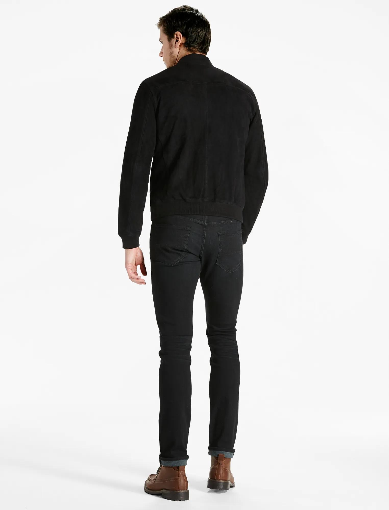 Suede Bomber Jacket, image 3