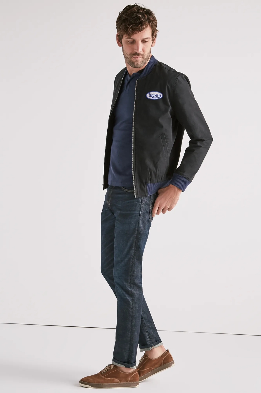 TRIUMPH BOMBER JACKET WITH PATCHES, image 3
