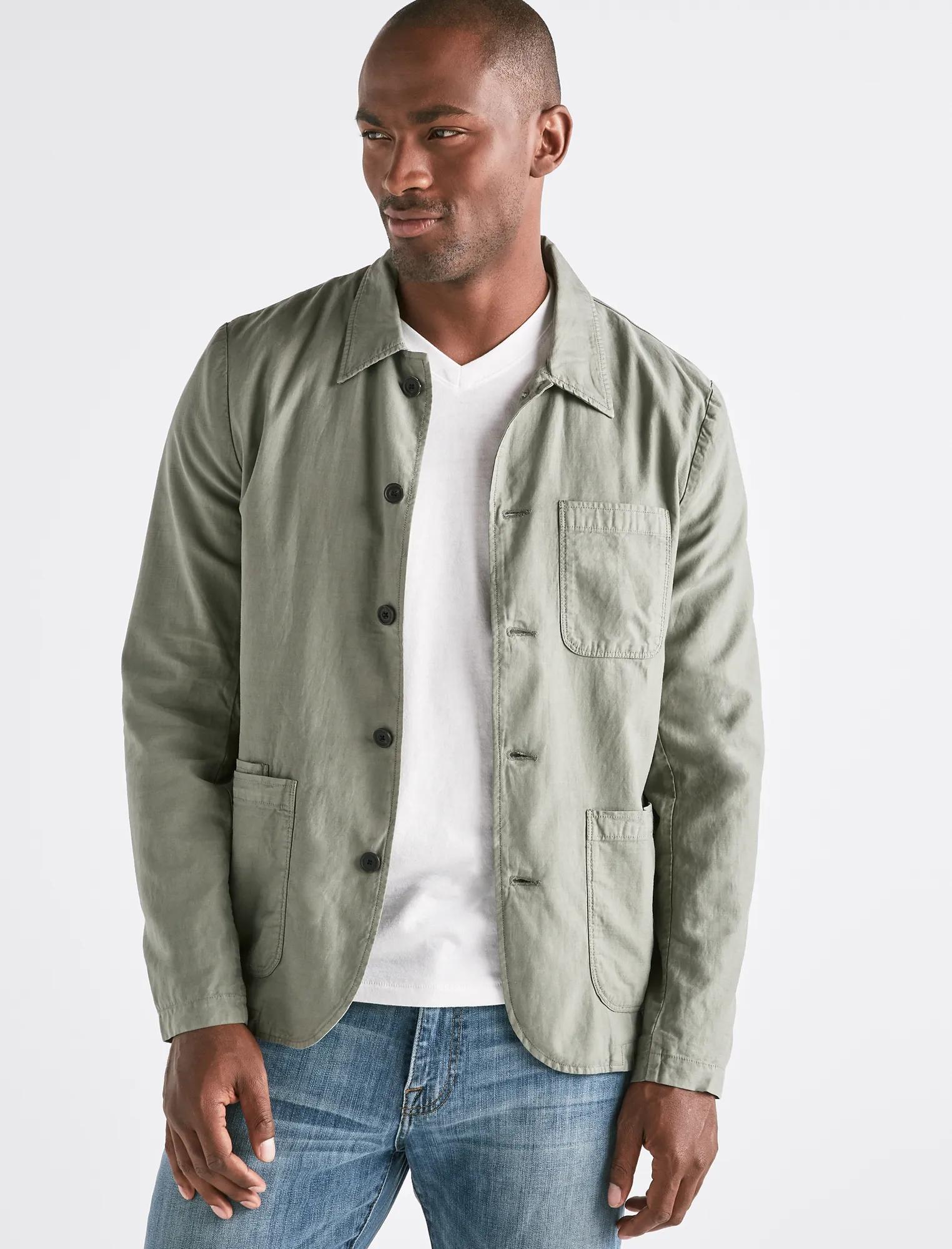TENCEL UTILITY JACKET, image 1
