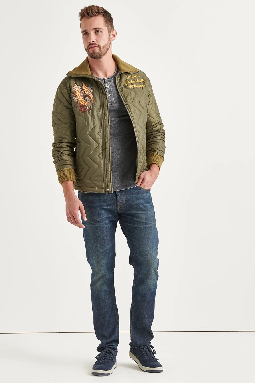 EMBROIDERED TRIUMPH TIGER JACKET, image 1