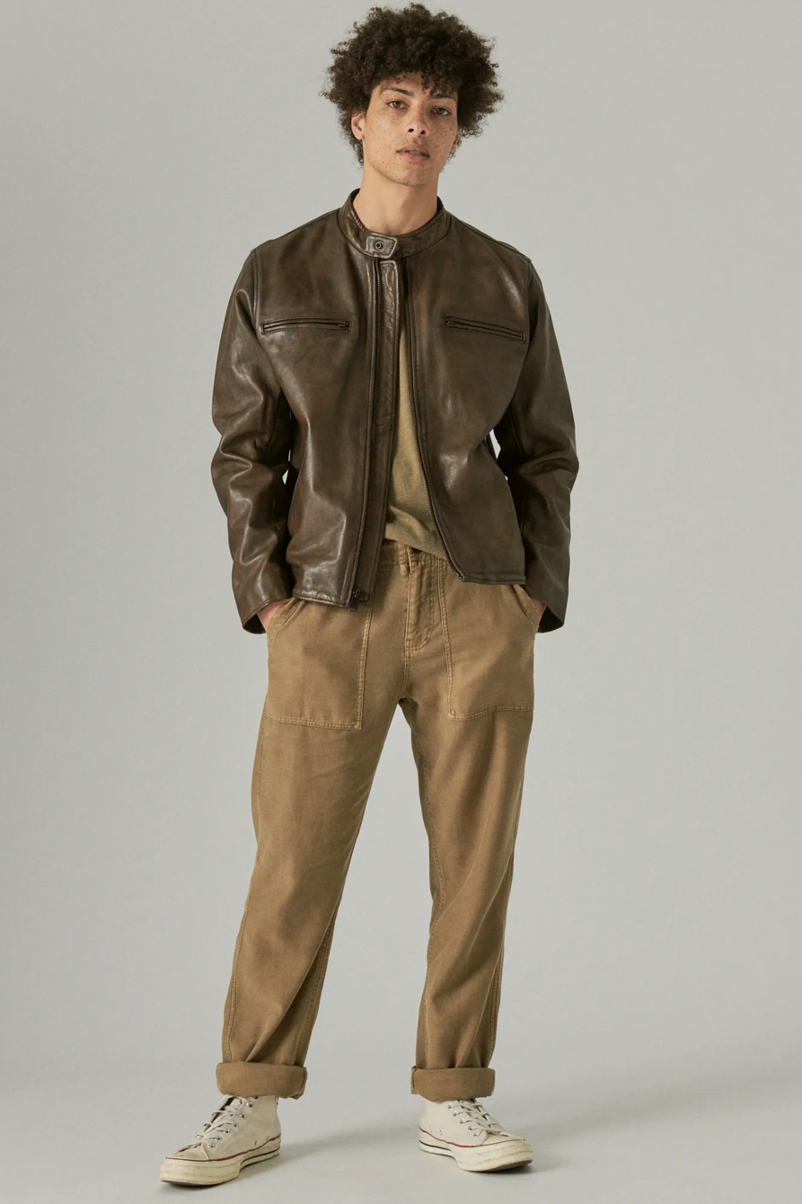 入園入学祝い LEATHER VINTAGE JACKET Brand Lucky | ジャケット・アウター