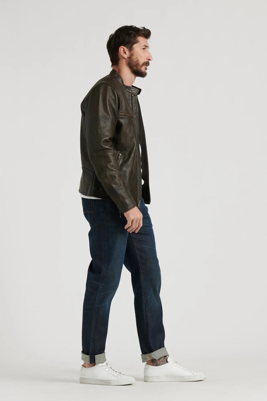 LEATHER BONNEVILLE JACKET, image 3