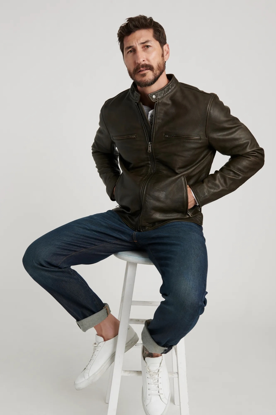 LEATHER BONNEVILLE JACKET, image 5
