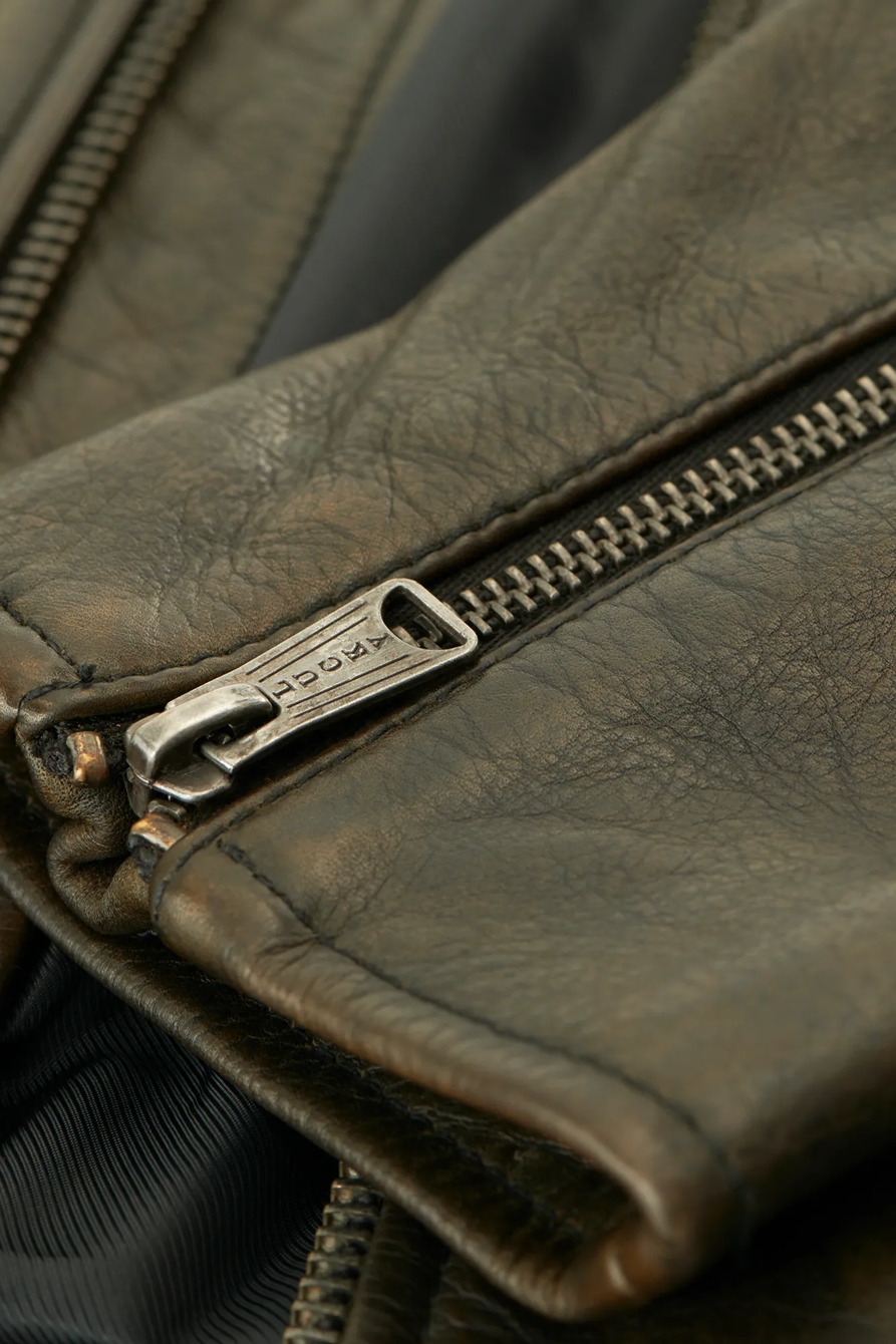 LEATHER BONNEVILLE JACKET, image 7