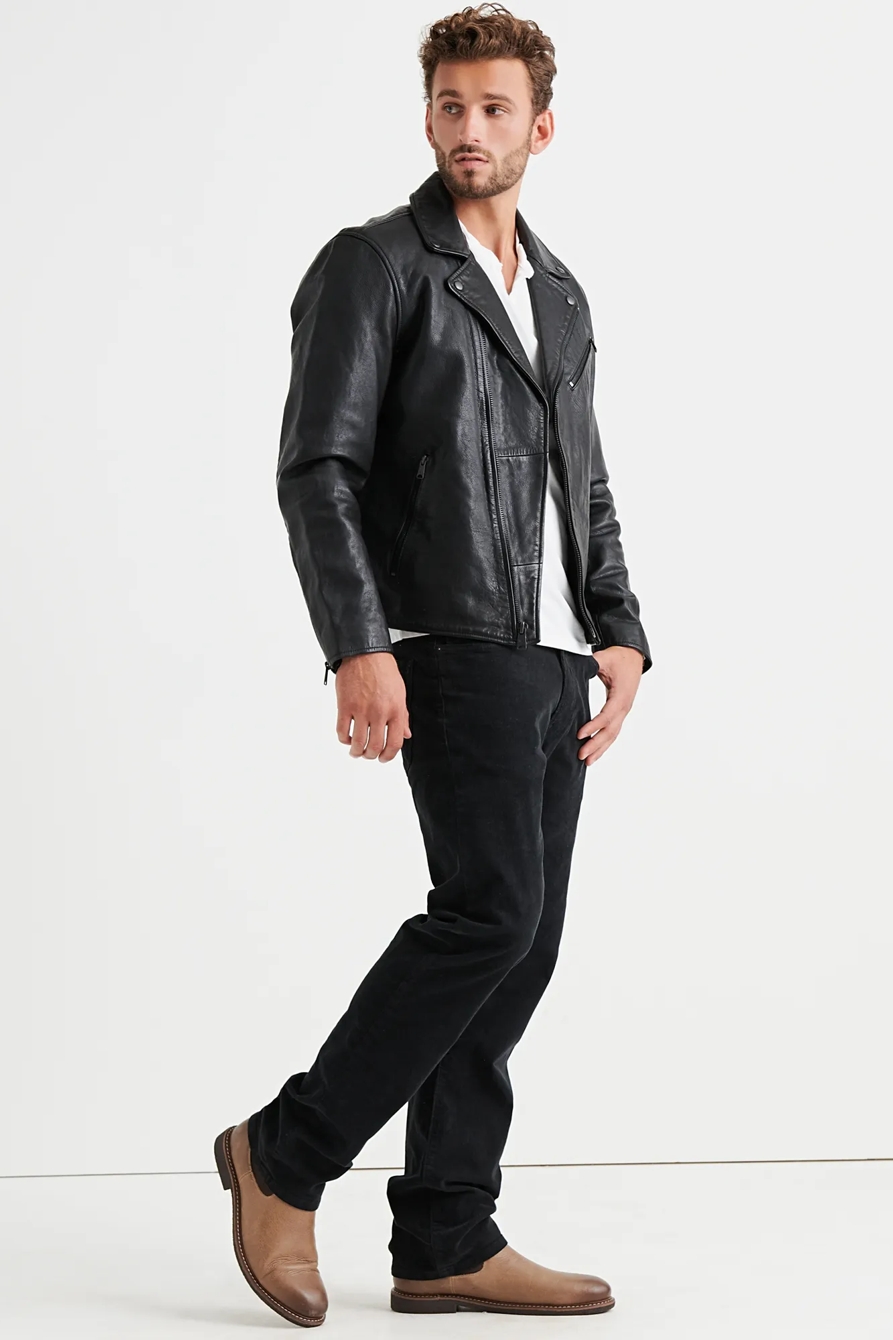 ASYMMETRICAL BIKER JACKET, image 2