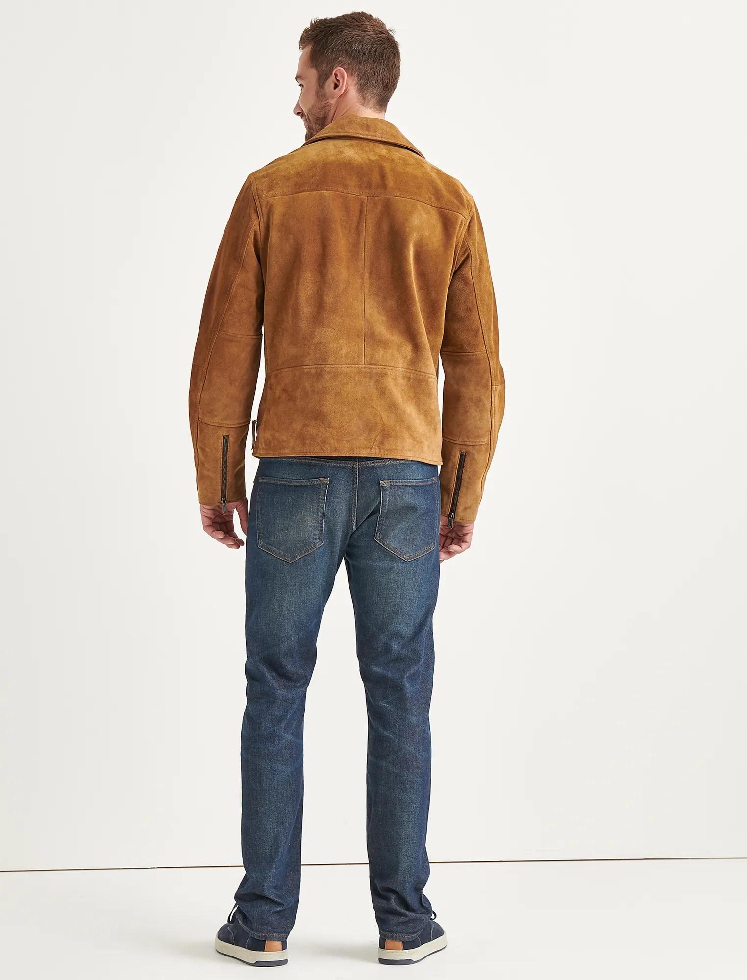 SUEDE BIKER JACKET, image 3