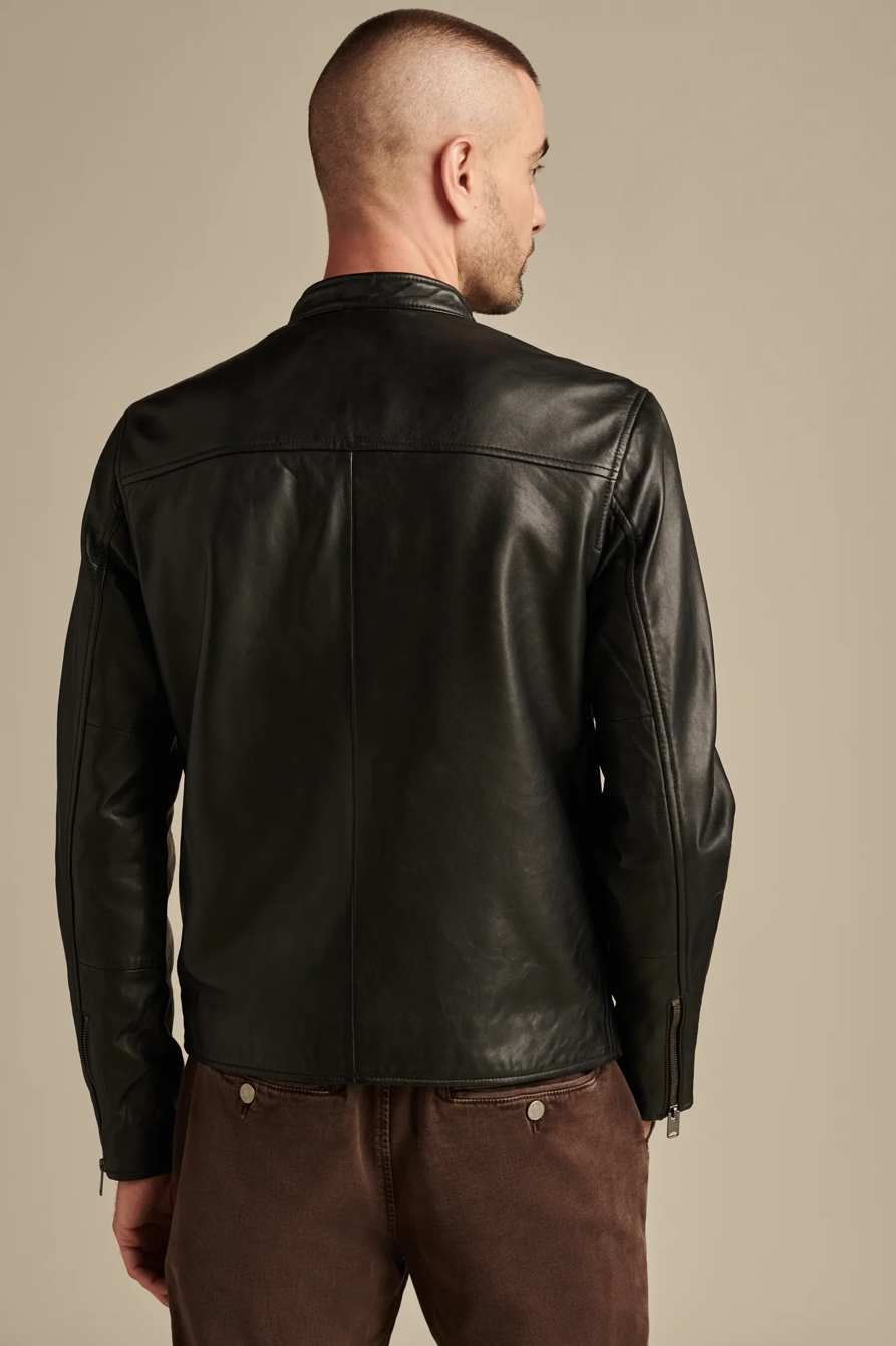CLEAN LEATHER BONNEVILLE JACKET, image 6