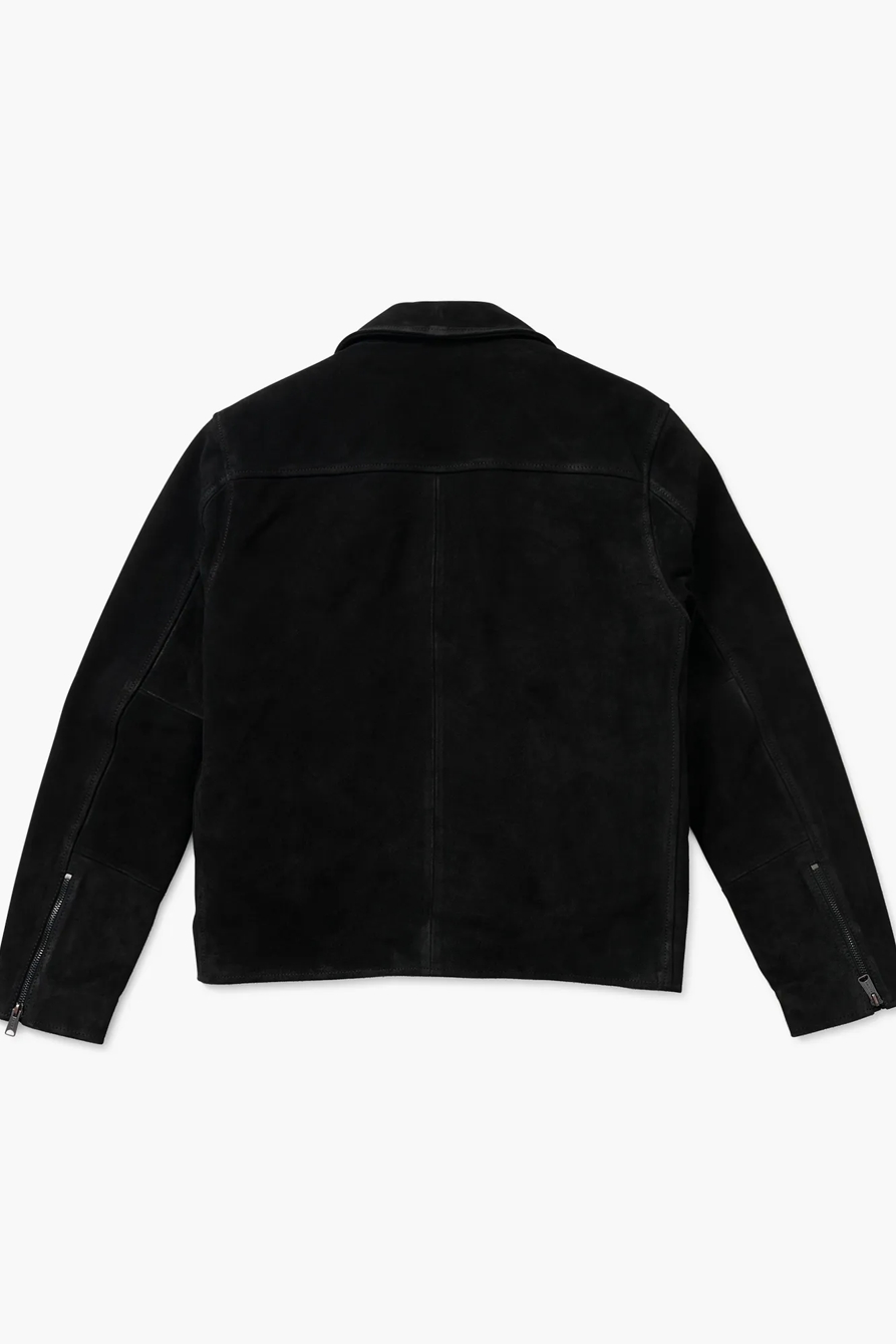 SUEDE ASYMMETRICAL JACKET, image 2