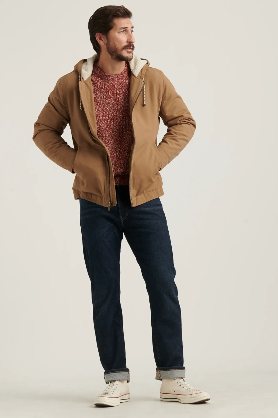 HOODED SHERPA JACKET, image 2