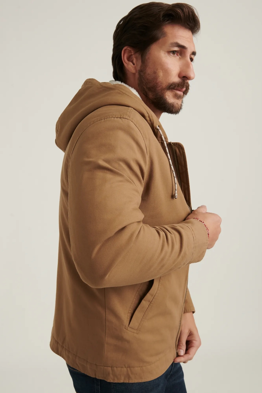 HOODED SHERPA JACKET, image 3