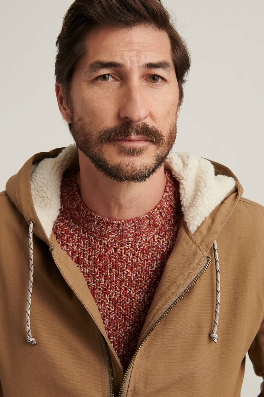 HOODED SHERPA JACKET, image 5