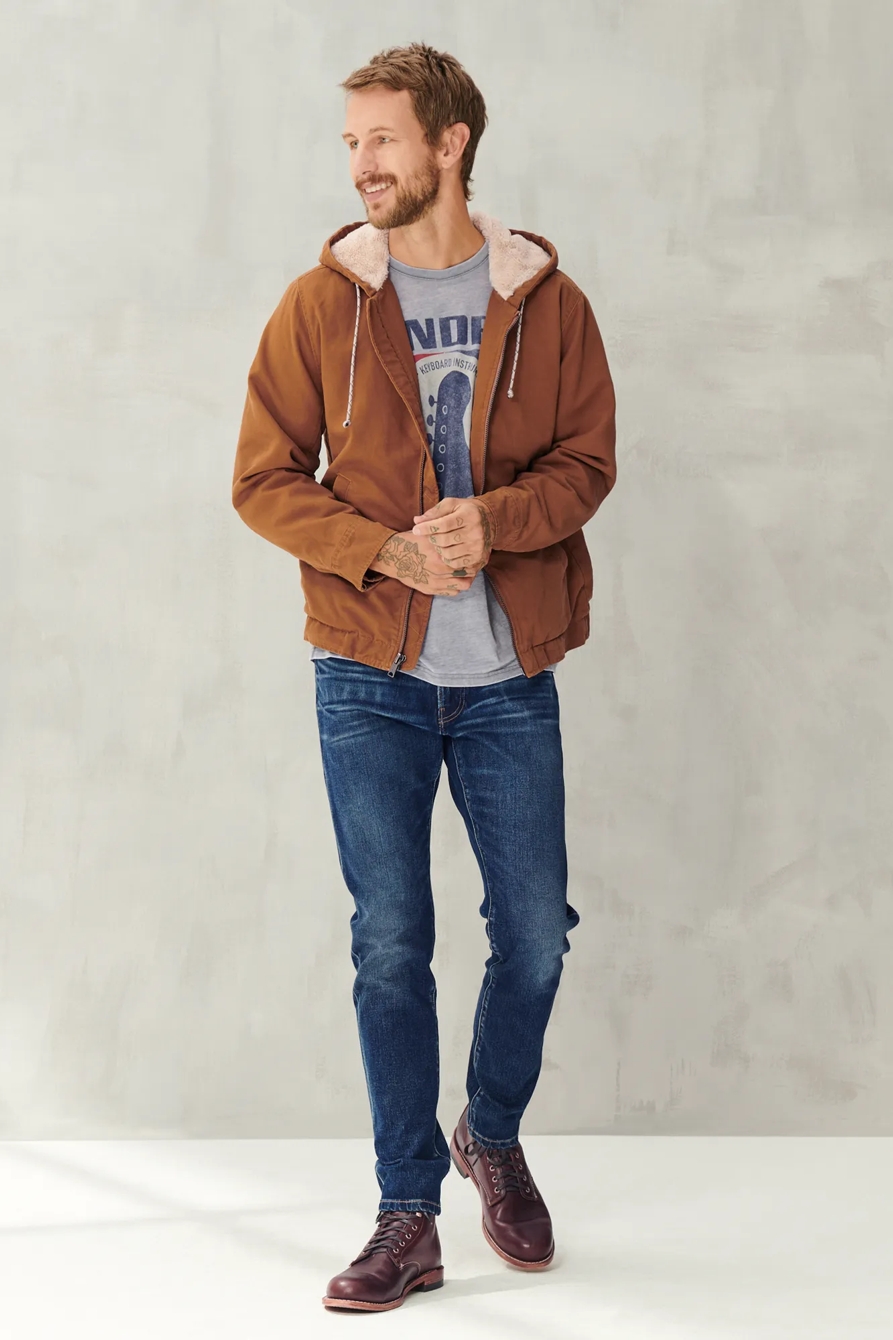 HOODED SHERPA JACKET, image 2