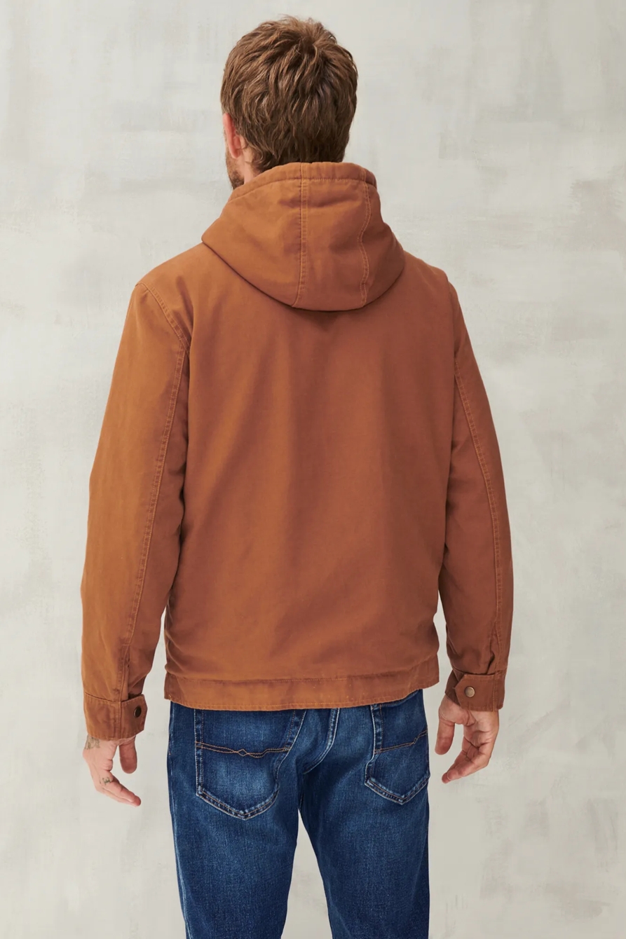 HOODED SHERPA JACKET, image 5