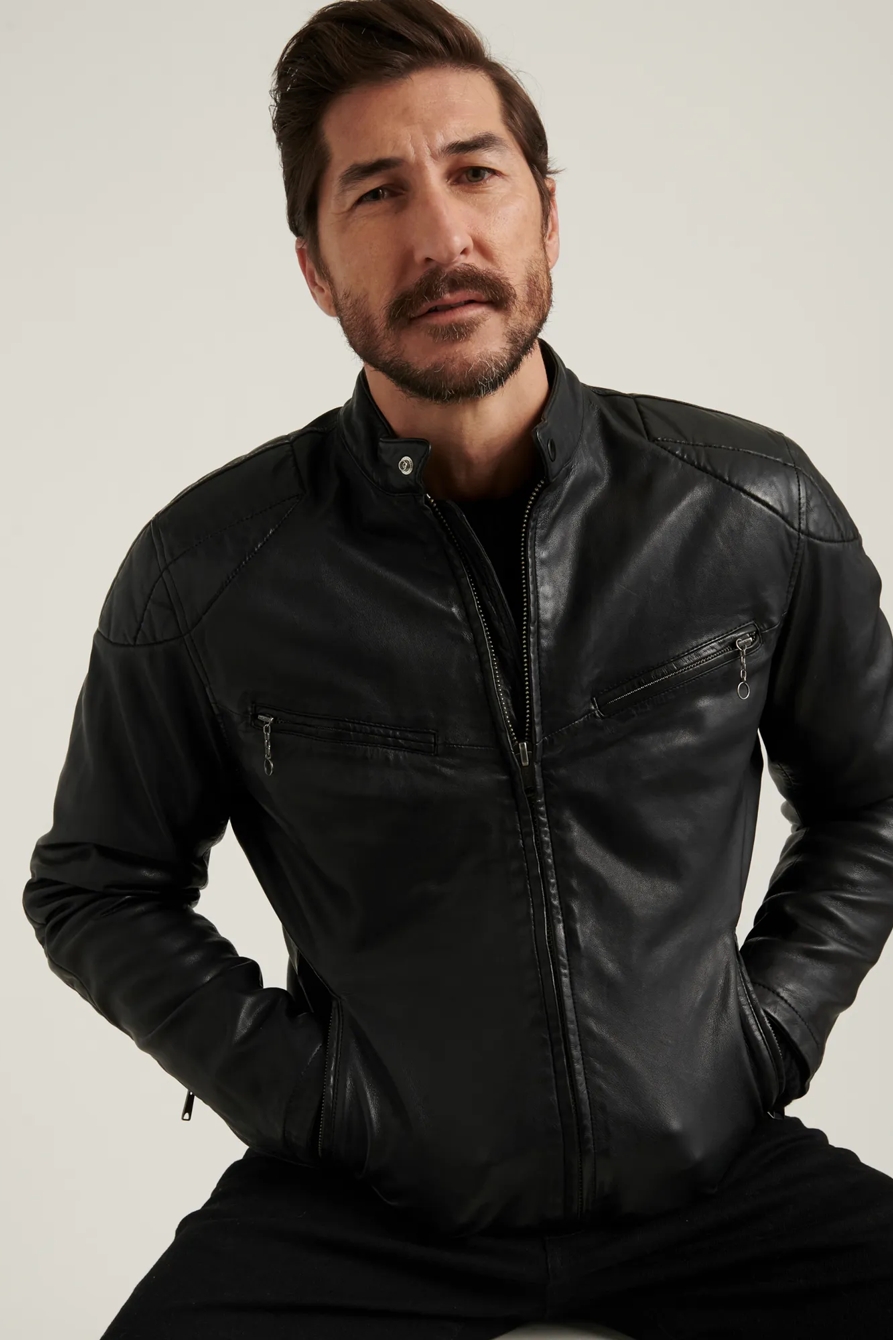 VINCENT LEATHER JACKET, image 2