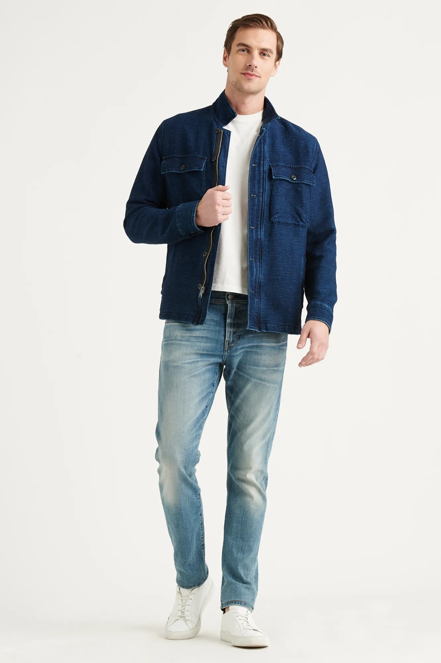 INDIGO ZIP JACKET, image 2
