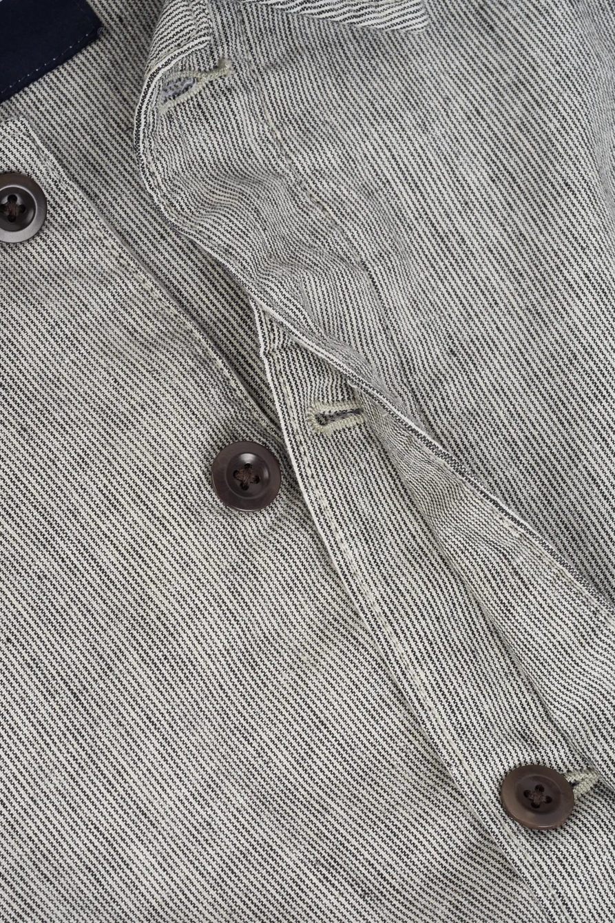 STRIPED CHORE JACKET, image 2