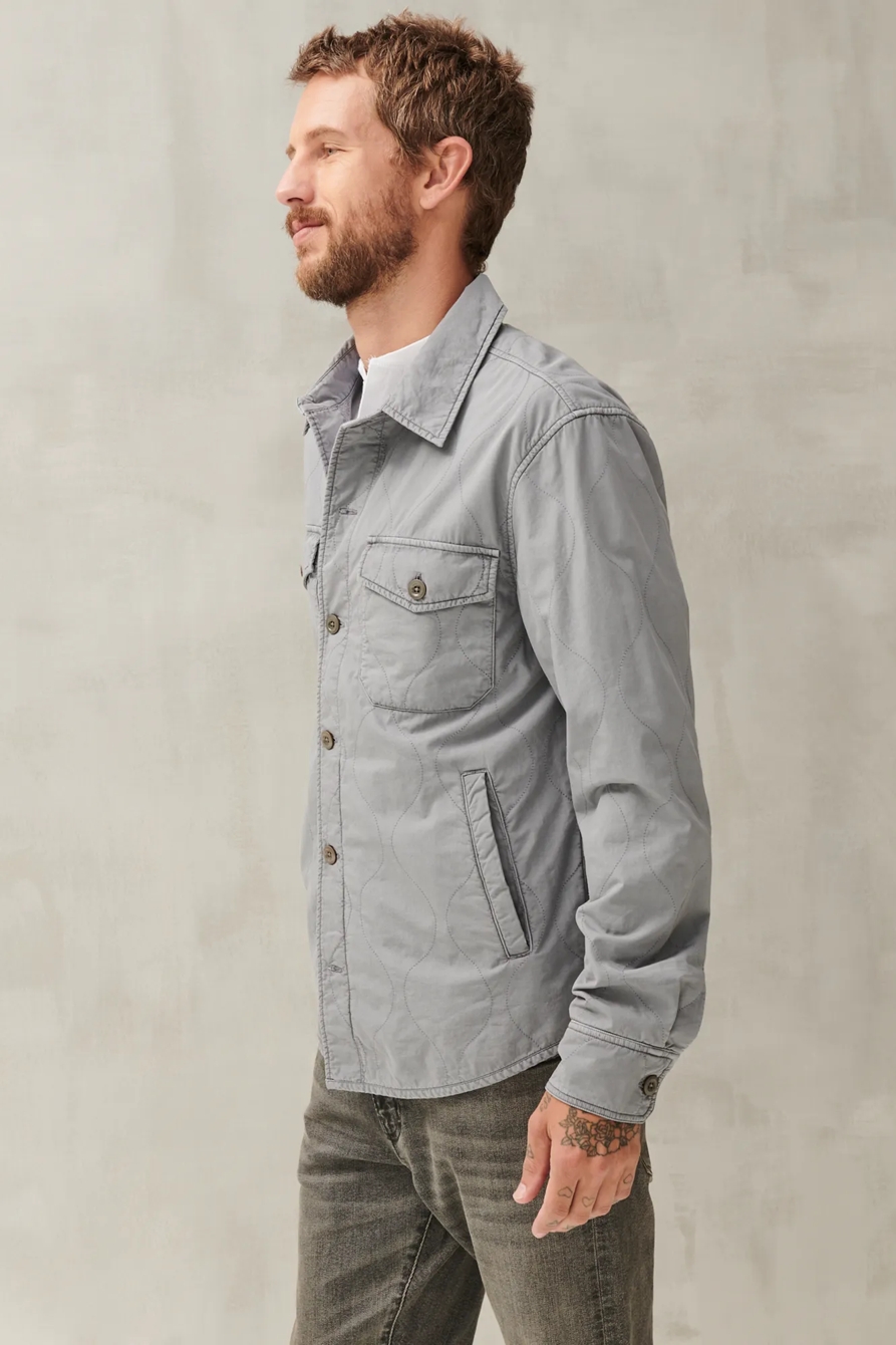 QUILTED SHIRT JACKET, image 3