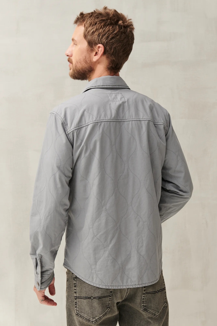 QUILTED SHIRT JACKET, image 4
