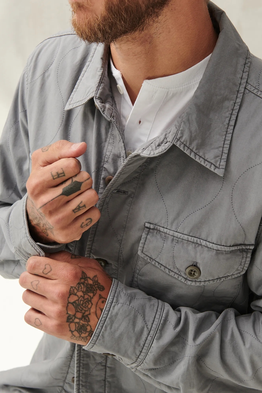 QUILTED SHIRT JACKET, image 5