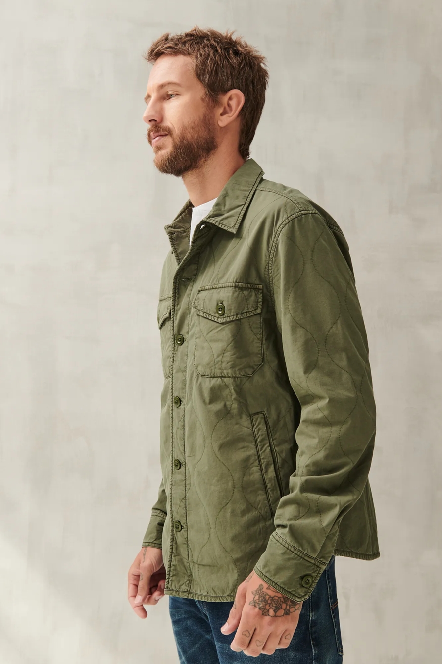 QUILTED SHIRT JACKET, image 3