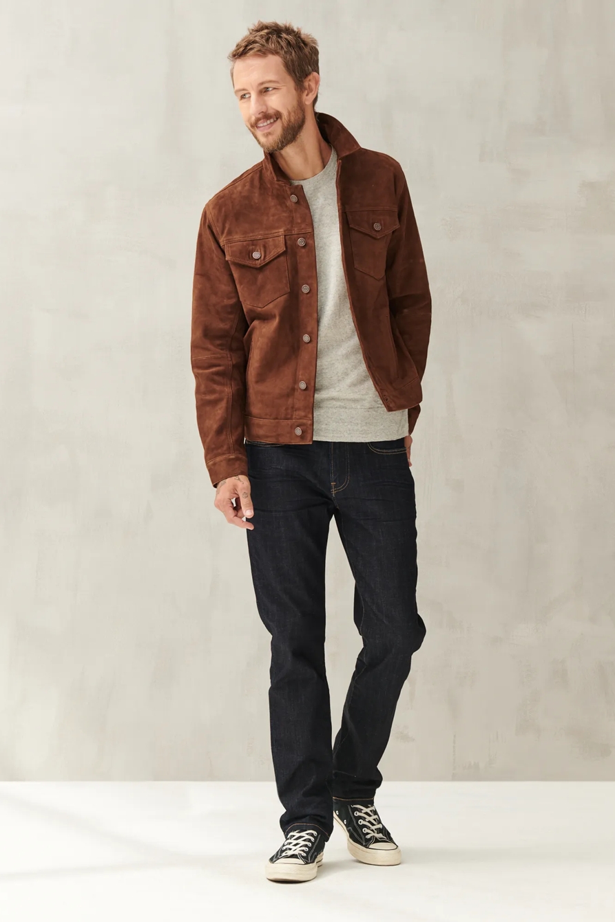 SUEDE TRUCKER JACKET, image 2