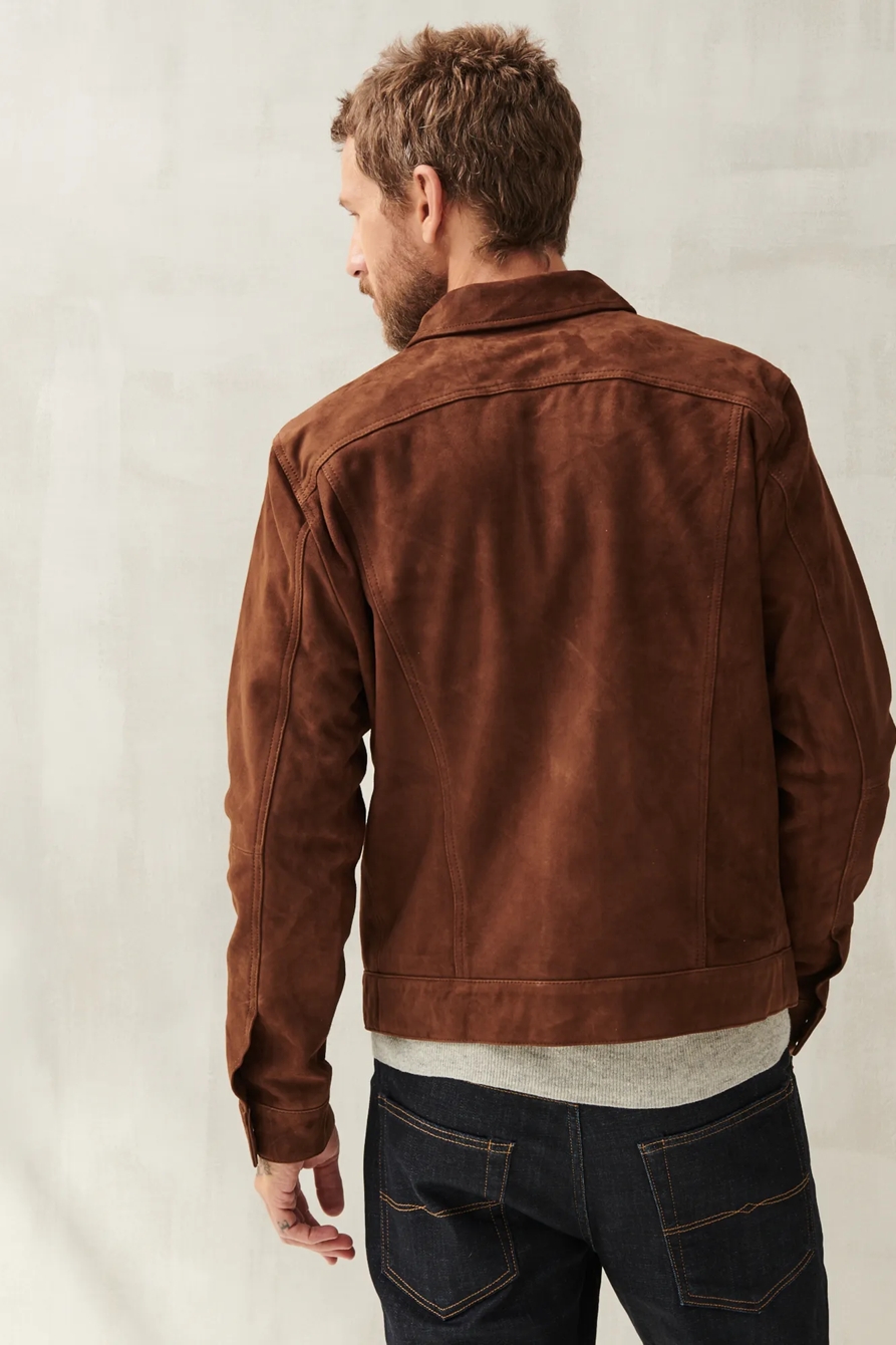 SUEDE TRUCKER JACKET, image 4