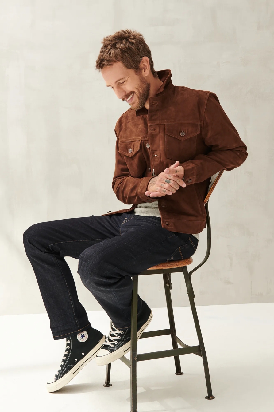 SUEDE TRUCKER JACKET | Lucky Brand