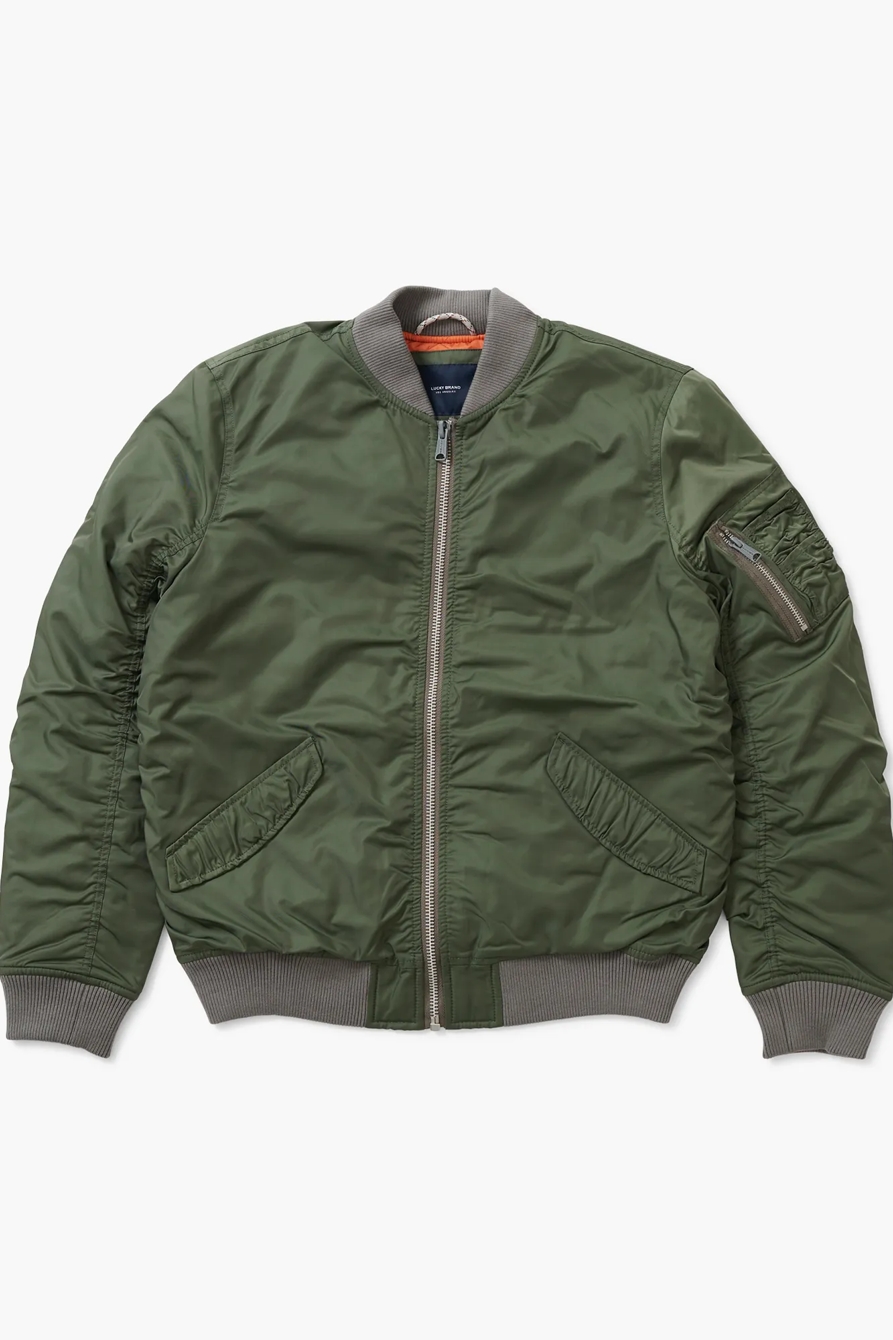 VINTAGE NYLON MA1 JACKET, image 1