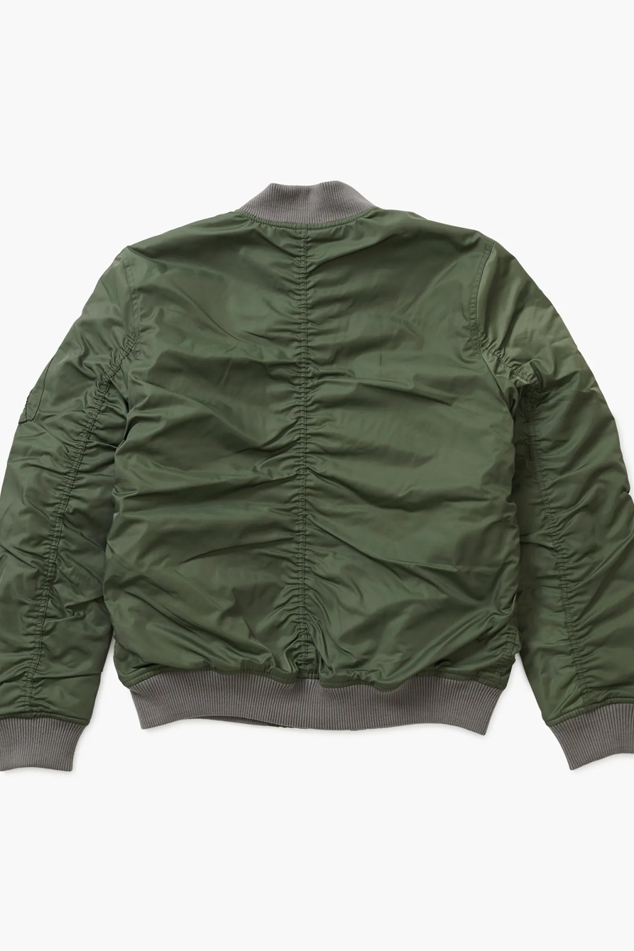 VINTAGE NYLON MA1 JACKET, image 2