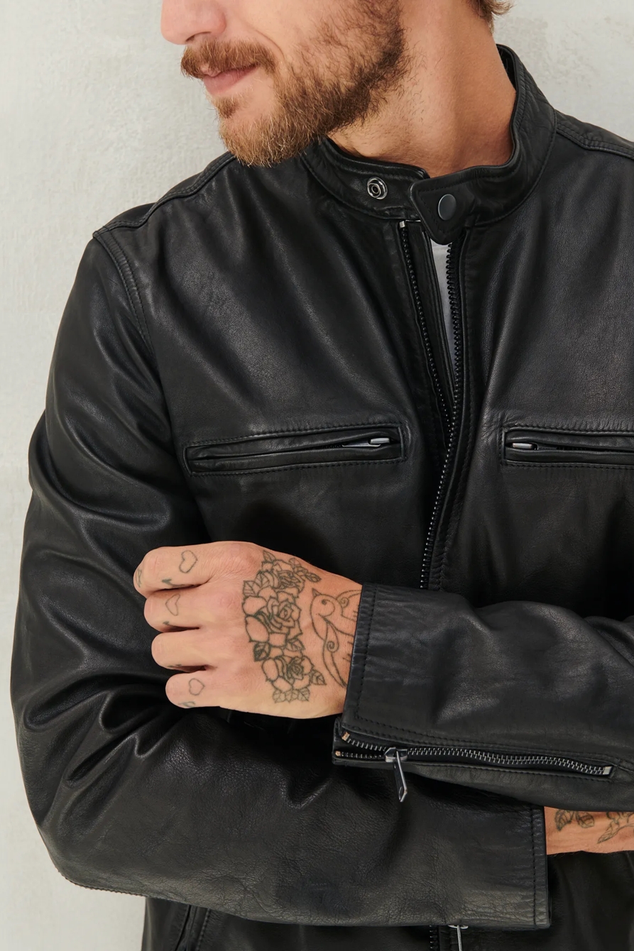 WAXED LEATHER BONNEVILLE, image 3
