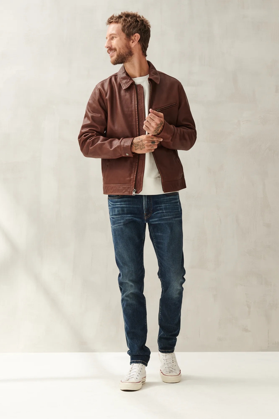 AVIATOR LEATHER JACKET, image 2