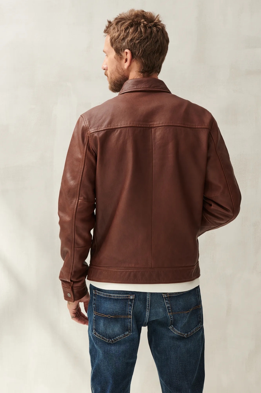 AVIATOR LEATHER JACKET, image 4